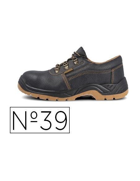 Zapato De Seguridad Paredes Zp1000 S3 Negro Talla 39