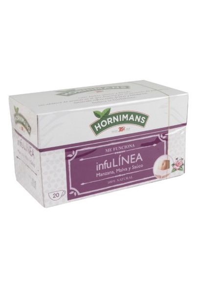 Te Hornimans Infulinea Manzana Malva Y Sauco 20 Bolsas