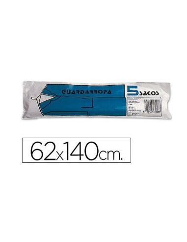 Saco Guardarropa Galga 100 62X140 Cm -Rollo De 5 Sacos