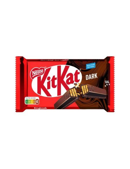 Kit Kat Nestle Dark 70% Cacao Paquete De 4 Barritas