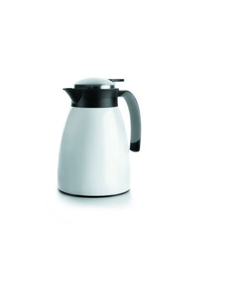 Jarra Servidor Termo Lacor Interior Acero Inoxidable Color Blanco 1L