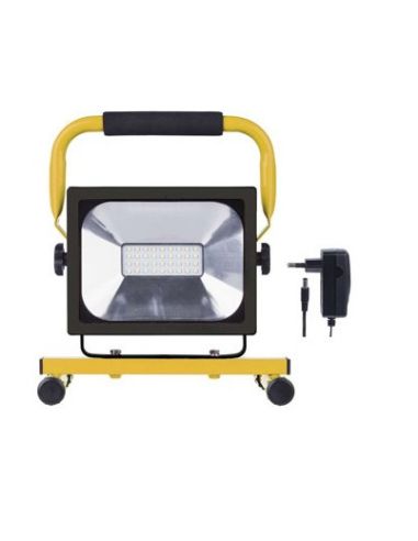 Foco Portatil Sunmatic Led Emos 160W 1500 Lumenes 6500 Kelvink 2,5 Horas Bateria Li-Ion 4400Mah Cargador