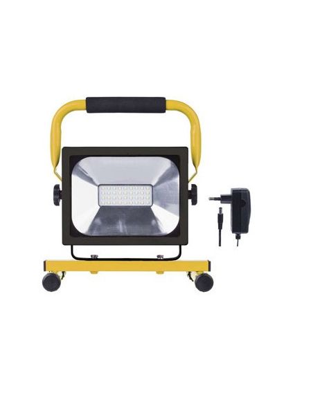 Foco Portatil Sunmatic Led Emos 160W 1500 Lumenes 6500 Kelvink 2,5 Horas Bateria Li-Ion 4400Mah Cargador