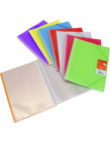 Carpeta 40 Fundas Espiral Maxiplás Pp Xs A4 Incoloro