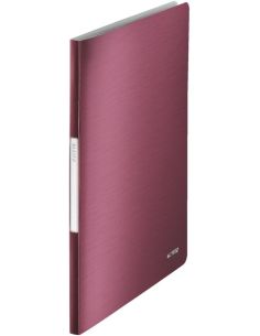 Carpeta 20 Fundas A4 Prestige Leitz Caoba
