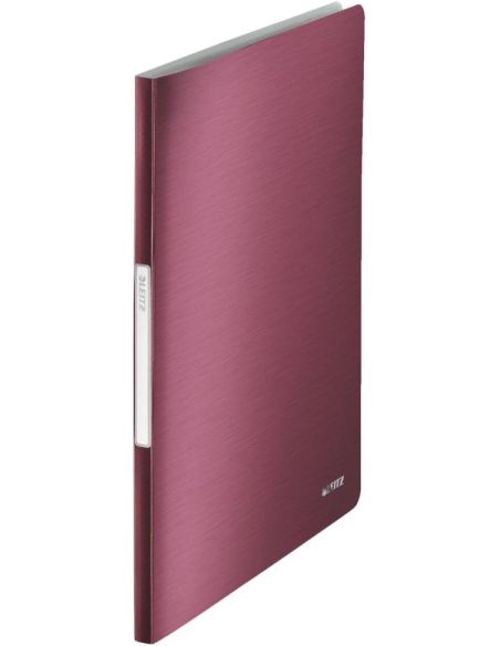 Carpeta 20 Fundas A4 Prestige Leitz Caoba