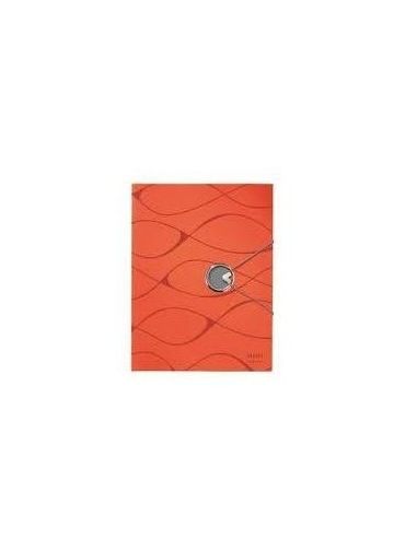 Carpeta 3 Solapas Vivanto Naranja Carton