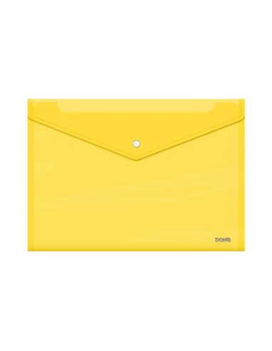 Sobre Polipropileno Con Broche Folio (Amarillo)