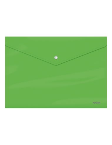 Sobre Polipropileno Con Broche Folio (Verde)