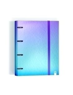 Carpeblock Carchivo Gradient For 100H Cuadricula Violet/Azul