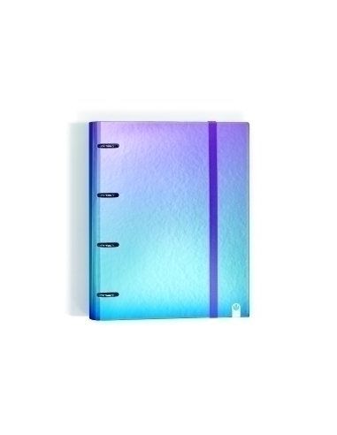Carpeblock Carchivo Gradient For 100H Cuadricula Violet/Azul