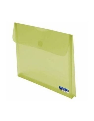 Sobre Folio Velcro Con Fuelle Amarillo Polipropileno Multiline