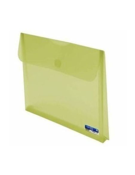 Sobre Folio Velcro Con Fuelle Amarillo Polipropileno Multiline
