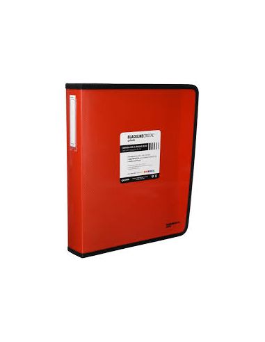 Carpeta Anillas Multiline A4+ 4 Anillas 25 Mm Rojo|Libreriasalesiana