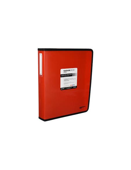 Carpeta Anillas Multiline A4+ 4 Anillas 25 Mm Rojo|Libreriasalesiana