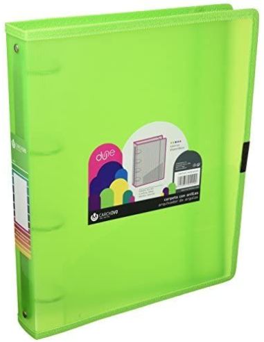 Carpeblock Pp Dune Tamaño A5 4/16 120H Goma Verde
