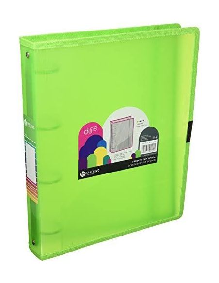 Carpeblock Pp Dune Tamaño A5 4/16 120H Goma Verde
