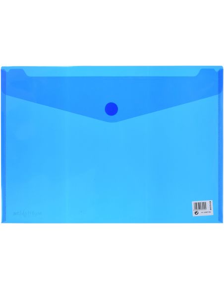 Sobre Velcro A3 Azul Polipropileno Multiline