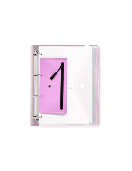 Estuche Para Carpebloc Violeta Slim Case Carchivo