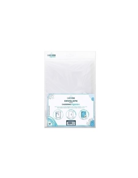Sobre Velcro Ingeniox A4 Pp Transparente
