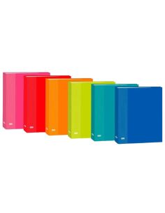 Carpeta Folio 2 Anillas 25 Mm Pvc Colores