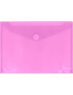 Sobre Grafoplás A5 Pp Translucido Multiline Lavanda Cierre Velcro