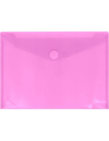 Sobre Grafoplás A5 Pp Translucido Multiline Lavanda Cierre Velcro