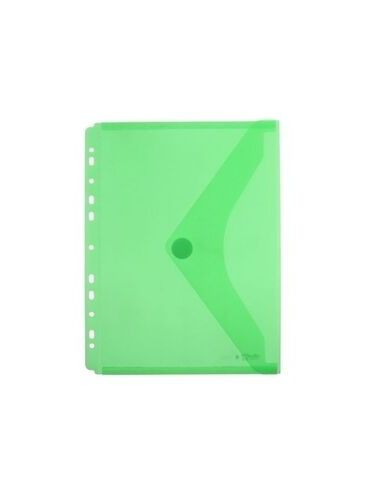 Sobre A4 Multitaladro Polipropileno Cierre Velcro (Verde)