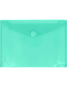 Sobre polipropileno multi folio plus verde agua
