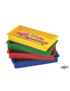 Bandeja Multiuso Faibo  Polipoprileno Colores Surtidos 25 X 13 X 3