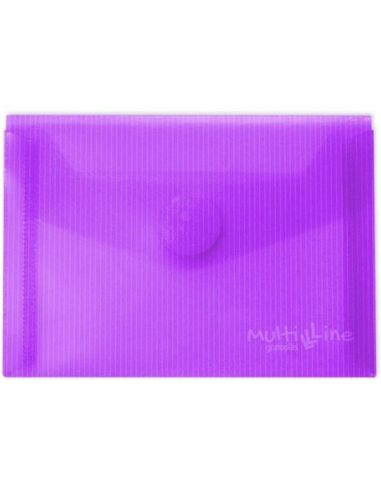 Sobre Recibo Pp Multiline Violeta