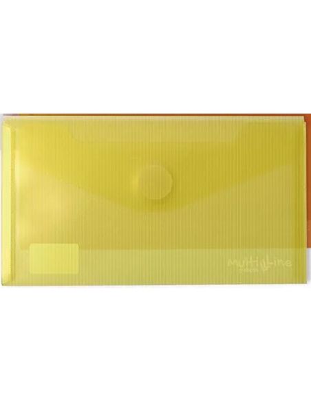 Sobre Recibo Pp Multiline Amarillo