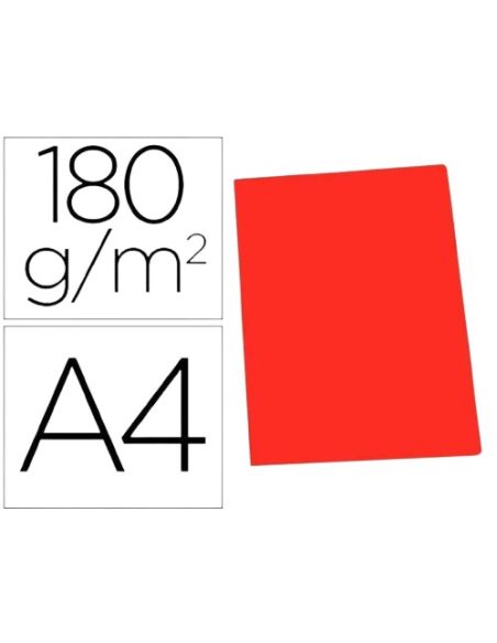 Subcarpeta a4 180g rojo