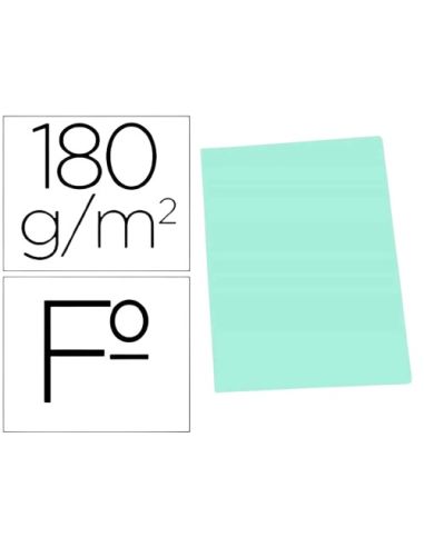 Subcarpeta Folio 180G Verde