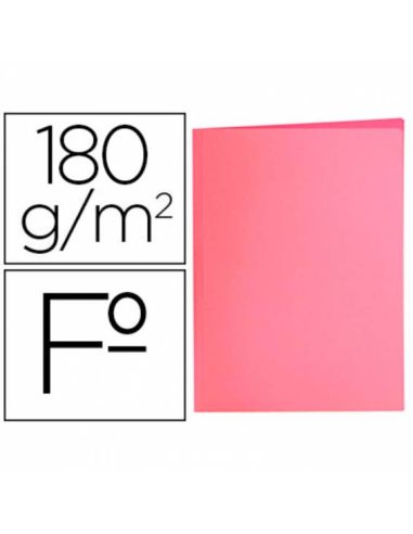 Subcarpeta Folio 180G Rosa