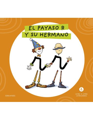Letra R. Letrilandia. El payaso R y su hermano|Libreriasalesiana