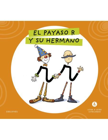 Letra R. Letrilandia. El payaso R y su hermano|Libreriasalesiana