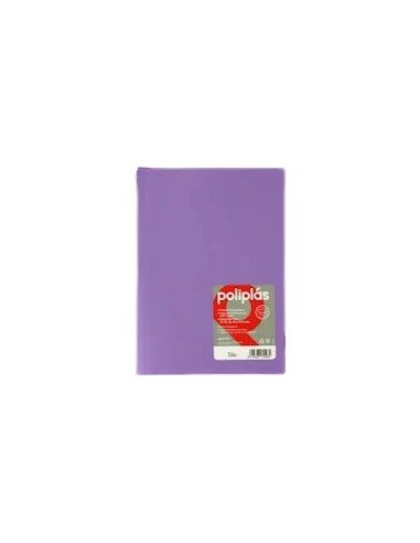 Carpeta 30 Fundas   Poliplás Opacos A4 Lavanda