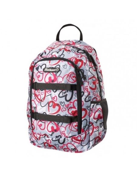 Mochila Pre-Teens Skater Corazones