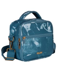Bolsa Isotérmica Porta Alimentos (3,5 L) Con 3 Recipientes, Serie Lava,Azul