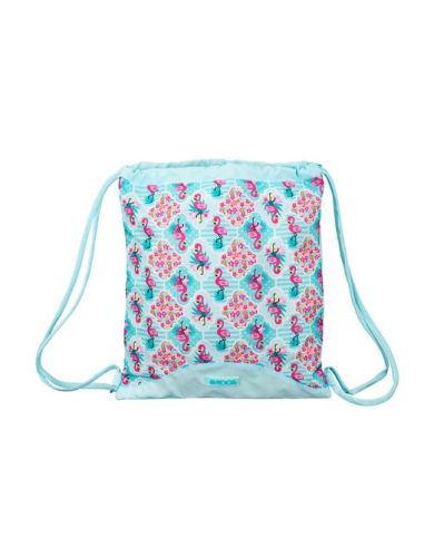 Bolso Escolar Safta Moos Cápsula Jeans Neceser Triple + 2 Compartimentos 220X20X130 Mm