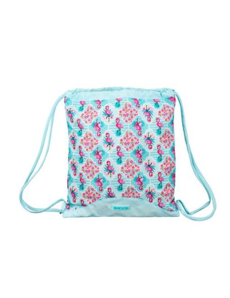 Bolso Escolar Safta Moos Cápsula Jeans Neceser Triple + 2 Compartimentos 220X20X130 Mm