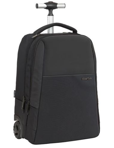 Cartera Escolar Safta "Business" Trolley Para Portátil 15,6"+Tablet+Usb 430X320X210 Mm