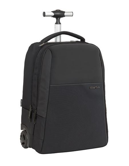 Cartera Escolar Safta "Business" Trolley Para Portátil 15,6"+Tablet+Usb 430X320X210 Mm