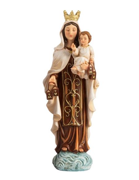 Virgen del Carmen 30,3cm Pb22054 (12)