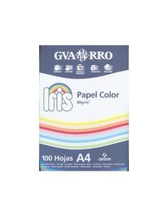 Papel A4 100H 80 Gr. Guarro Repro Iris Cuero/Tornasol