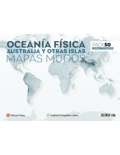 Mapa mudo oceania fisico vicens vives