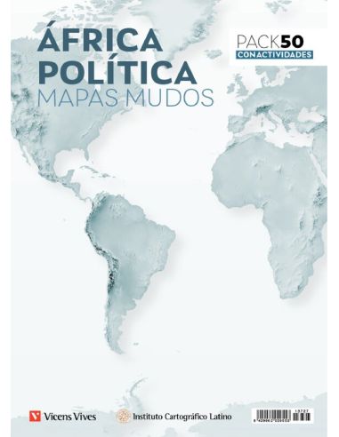 Mapa Mudo Africa Politica Vicens Vives|Libreriasalesiana