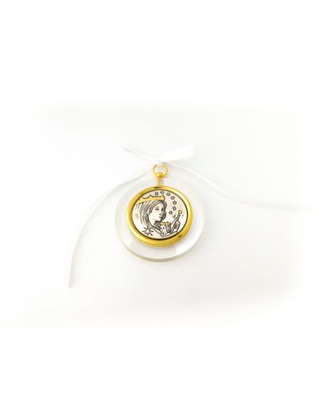 Medalla Cuna Tr Auxiliad.Ct-345/Fo Blanco