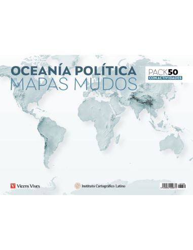 Mapa Mudo Oceania Politica Vicens Vives|Libreriasalesiana